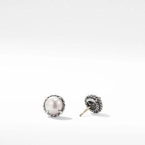 David Yurman Petite chatelaine pearl earrings
